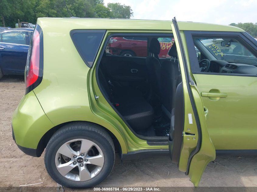 2017 KIA SOUL BASE - KNDJN2A29H7879504