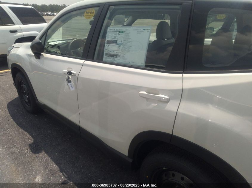 2023 SUBARU FORESTER - JF2SKAAC0PH483214