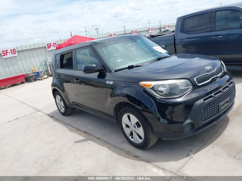 2015 KIA SOUL BASE - KNDJN2A26F7805020