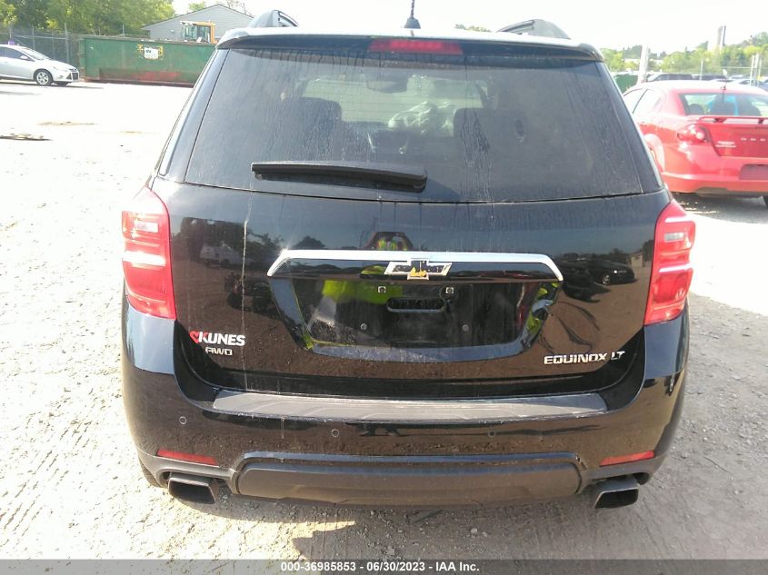 2016 CHEVROLET EQUINOX LT - 2GNFLFE36G6308290