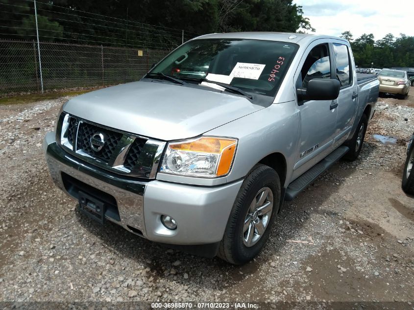 2014 NISSAN TITAN SV - 1N6BA0ED7EN504053