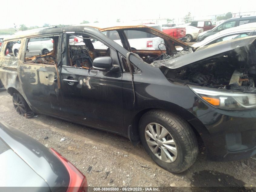 2016 KIA SEDONA LX - KNDMB5C11G6198396