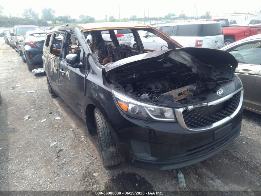 2016 KIA SEDONA LX - KNDMB5C11G6198396
