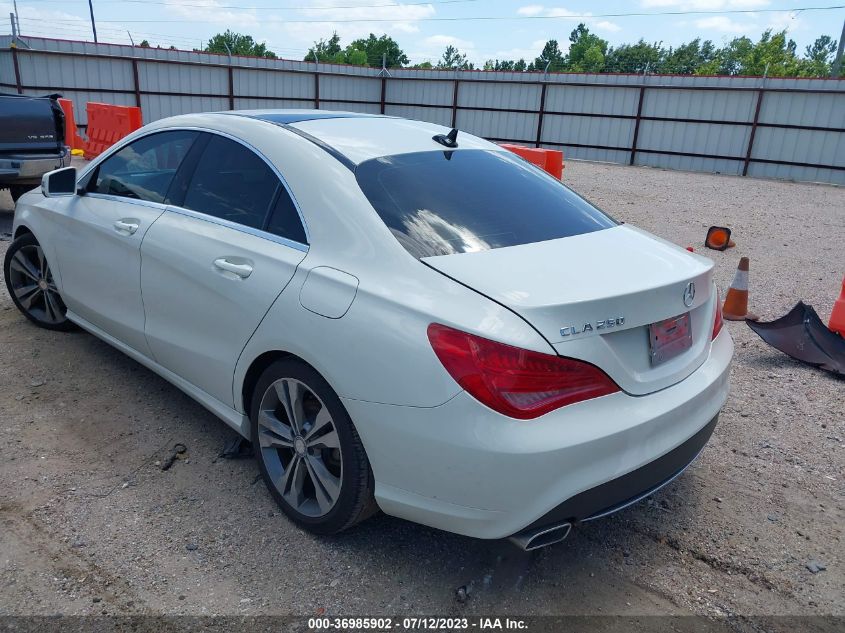 2014 MERCEDES-BENZ CLA-CLASS CLA 250 - WDDSJ4EB7EN110518