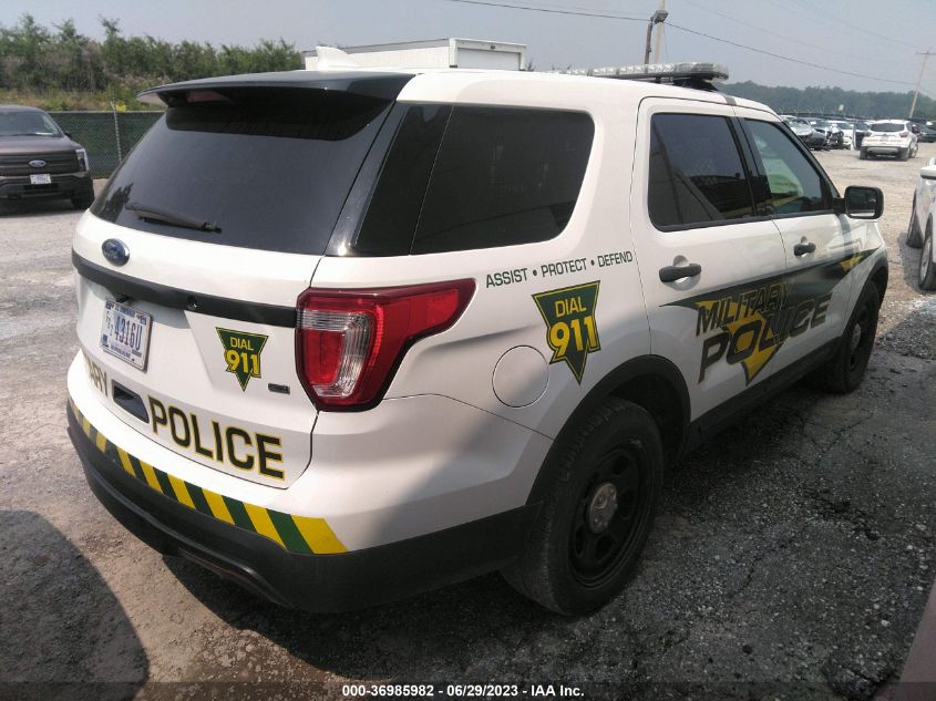 2017 FORD POLICE INTERCEPTOR - 1FM5K8ARXHGE25798