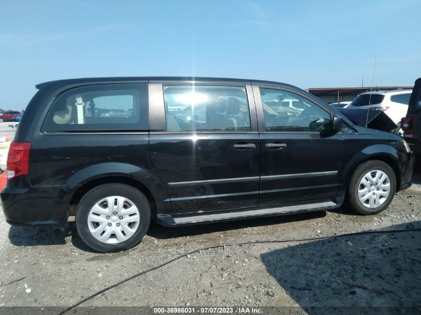 2015 DODGE GRAND CARAVAN AMERICAN VALUE PKG - 2C4RDGBG6FR614483