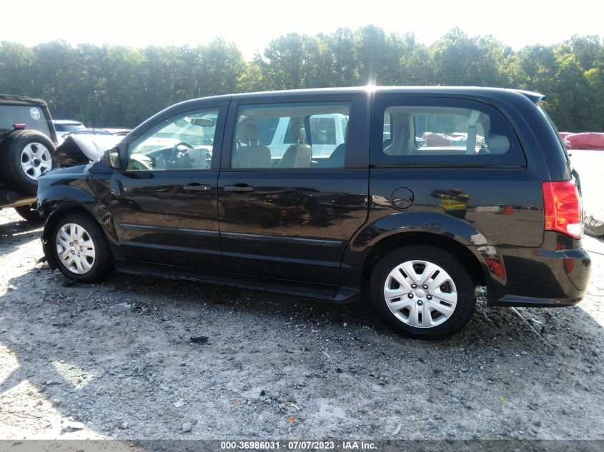 2015 DODGE GRAND CARAVAN AMERICAN VALUE PKG - 2C4RDGBG6FR614483