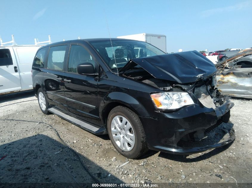 2015 DODGE GRAND CARAVAN AMERICAN VALUE PKG - 2C4RDGBG6FR614483