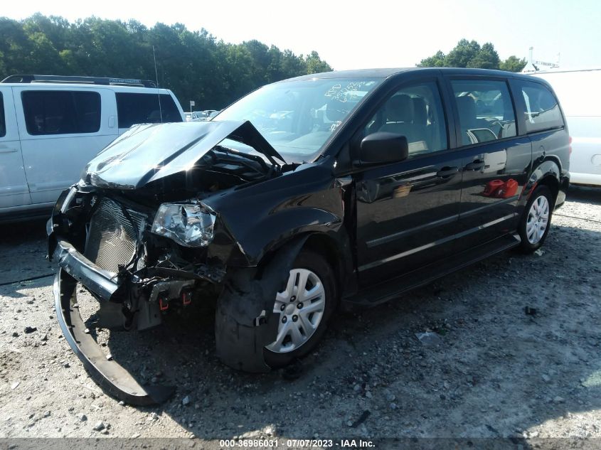 2015 DODGE GRAND CARAVAN AMERICAN VALUE PKG - 2C4RDGBG6FR614483