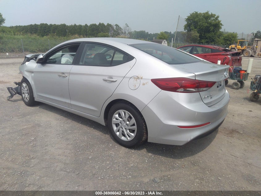 VIN 5NPD74LF9JH287945 2018 HYUNDAI ELANTRA SE