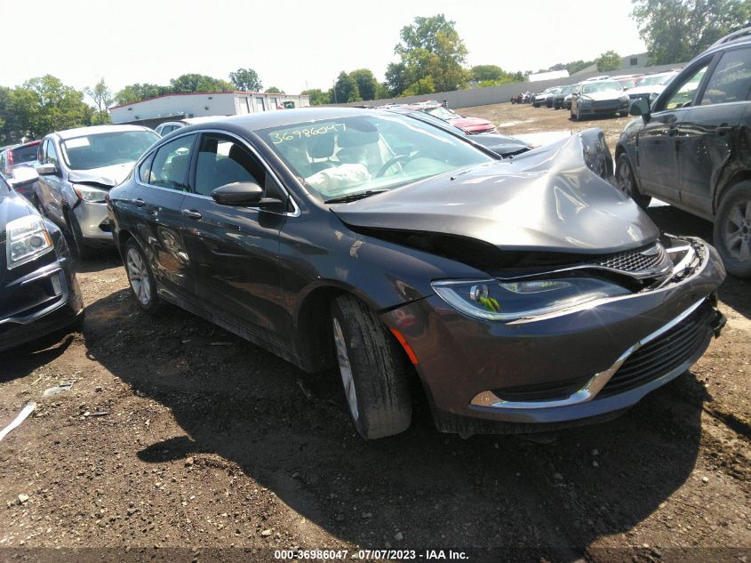 2015 CHRYSLER 200 LIMITED - 1C3CCCABXFN588205