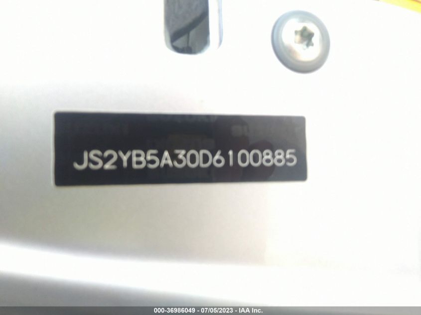 2013 SUZUKI SX4 CROSSOVER - JS2YB5A30D6100885