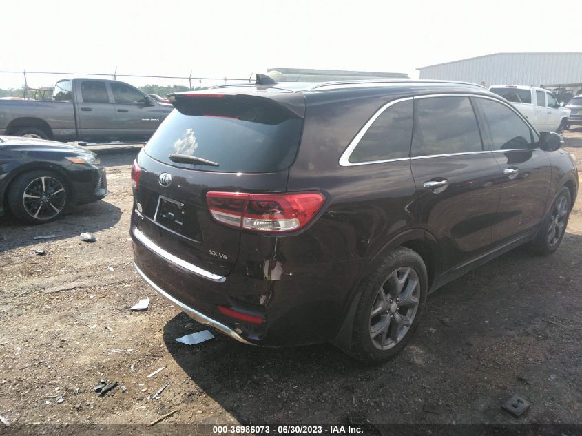 2016 KIA SORENTO SX - 5XYPK4A58GG073745