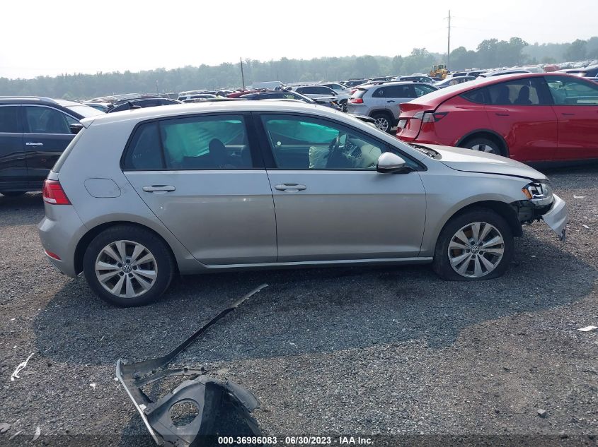 2018 VOLKSWAGEN GOLF S/SE - 3VWG17AU6JM251428
