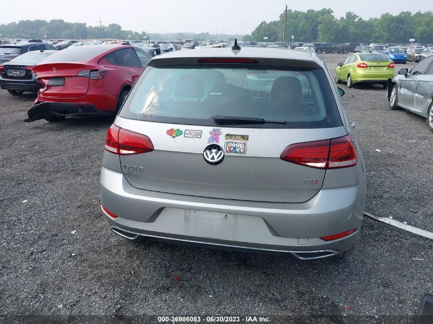 2018 VOLKSWAGEN GOLF S/SE - 3VWG17AU6JM251428