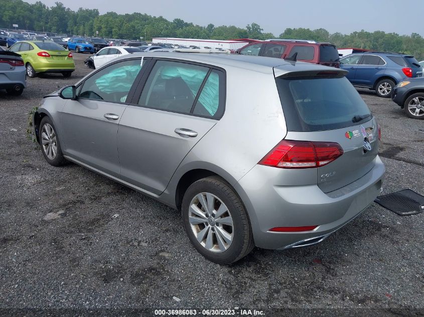 2018 VOLKSWAGEN GOLF S/SE - 3VWG17AU6JM251428