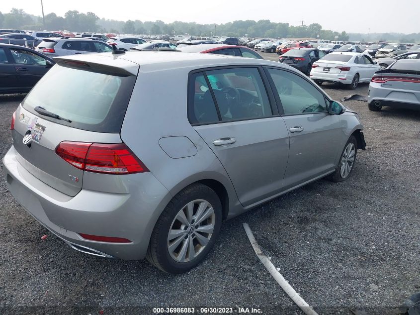 2018 VOLKSWAGEN GOLF S/SE - 3VWG17AU6JM251428