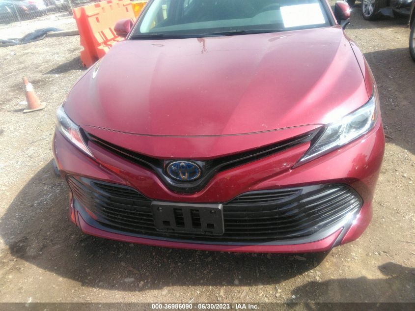 2020 TOYOTA CAMRY HYBRID LE - 4T1C31AK2LU524964