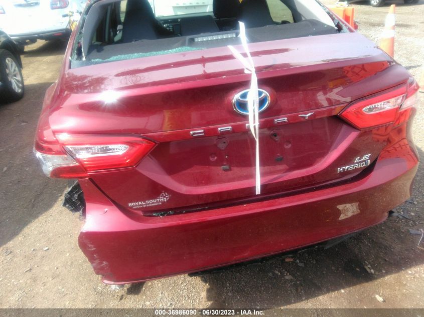 2020 TOYOTA CAMRY HYBRID LE - 4T1C31AK2LU524964
