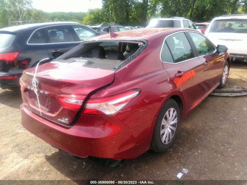 2020 TOYOTA CAMRY HYBRID LE - 4T1C31AK2LU524964