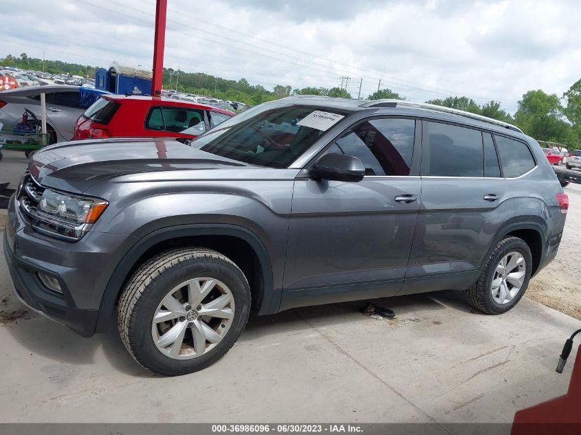 2018 VOLKSWAGEN ATLAS 3.6L V6 SE - 1V2DR2CA3JC550556