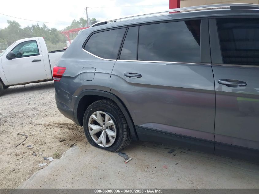 2018 VOLKSWAGEN ATLAS 3.6L V6 SE - 1V2DR2CA3JC550556