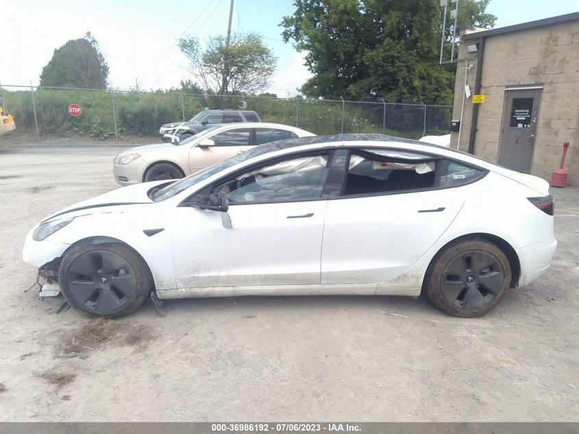 VIN 5YJ3E1EB8MF906662 2021 TESLA MODEL 3 LONG RANGE