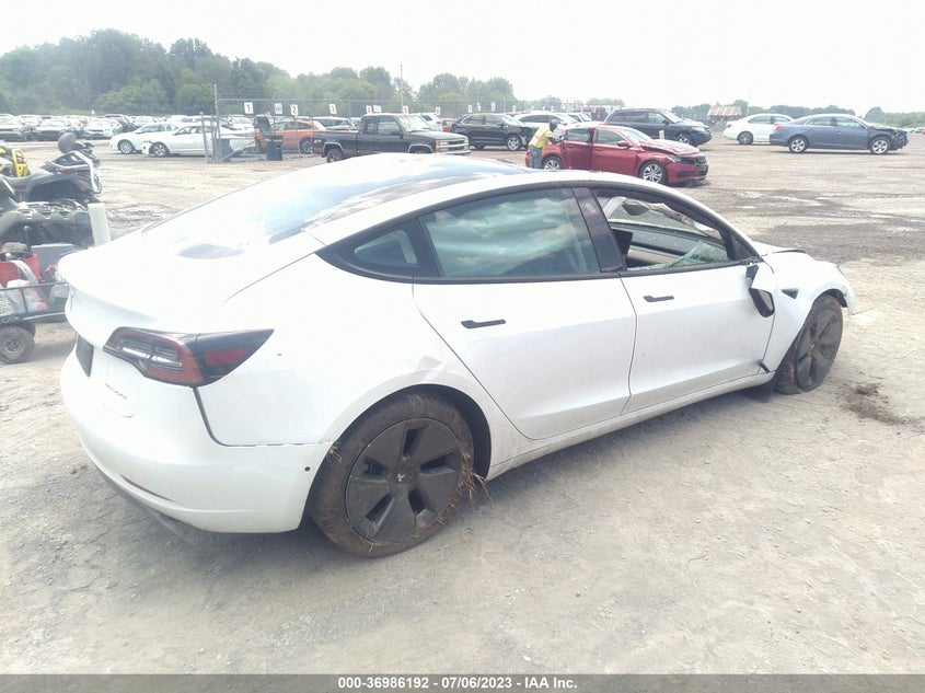 VIN 5YJ3E1EB8MF906662 2021 TESLA MODEL 3 LONG RANGE