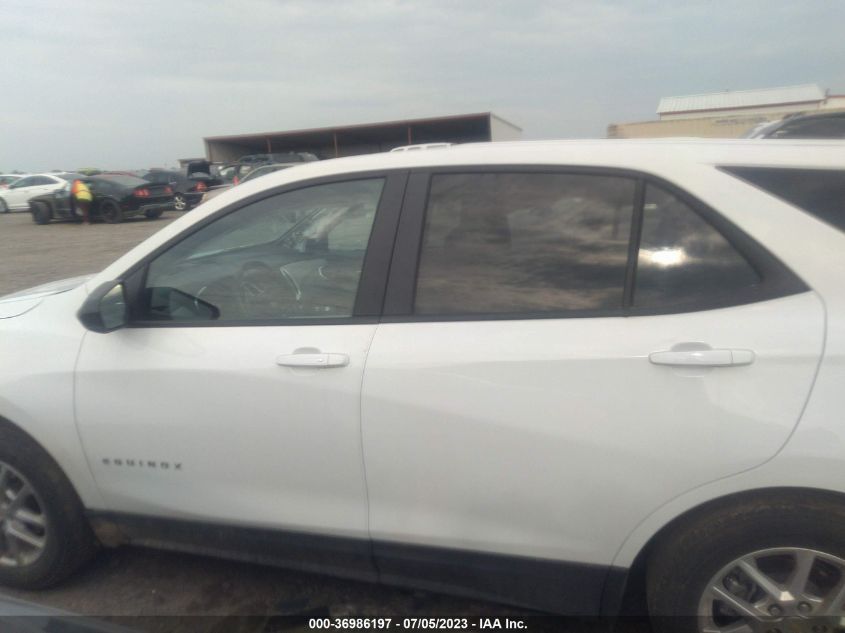 2022 CHEVROLET EQUINOX LS - 3GNAXSEV2NS174482