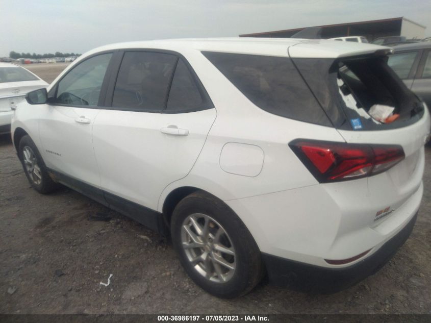 2022 CHEVROLET EQUINOX LS - 3GNAXSEV2NS174482