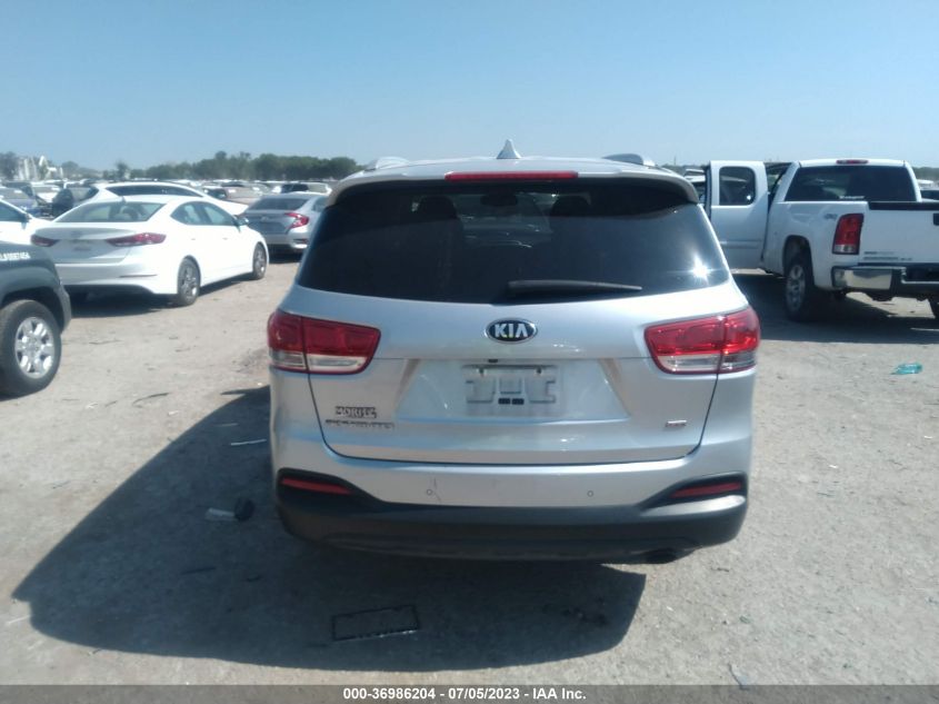 2018 KIA SORENTO LX - 5XYPG4A30JG416118