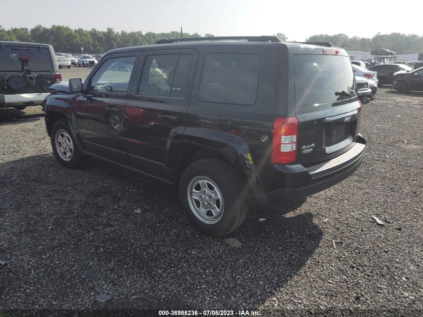 2013 JEEP PATRIOT SPORT - 1C4NJRBB1DD237021