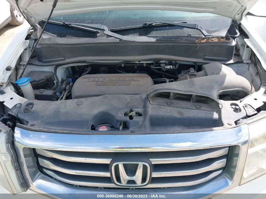 2013 HONDA PILOT EX-L - 5FNYF3H50DB041626