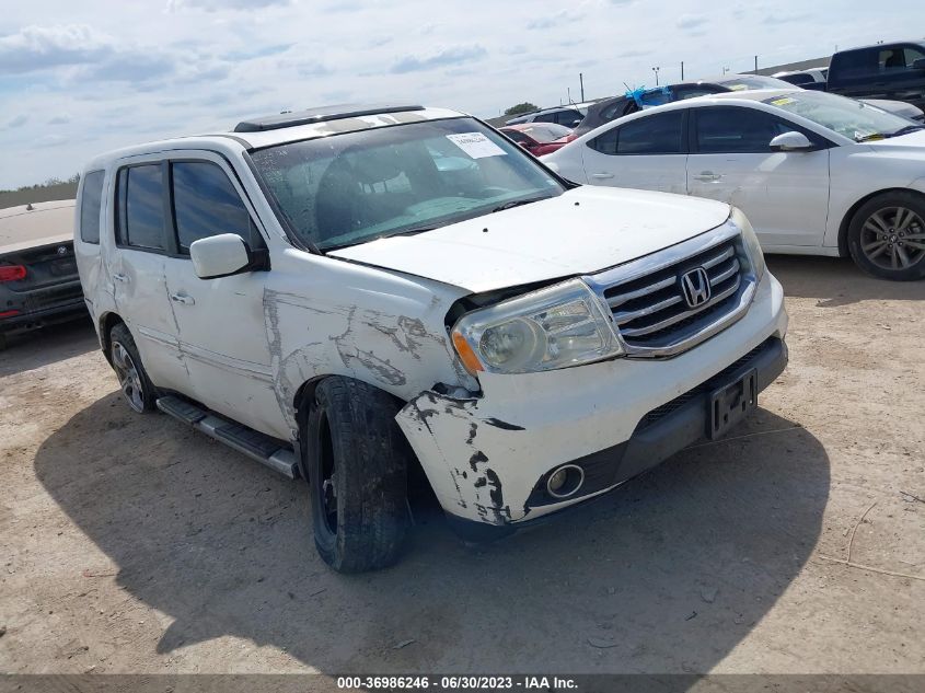 2013 HONDA PILOT EX-L - 5FNYF3H50DB041626