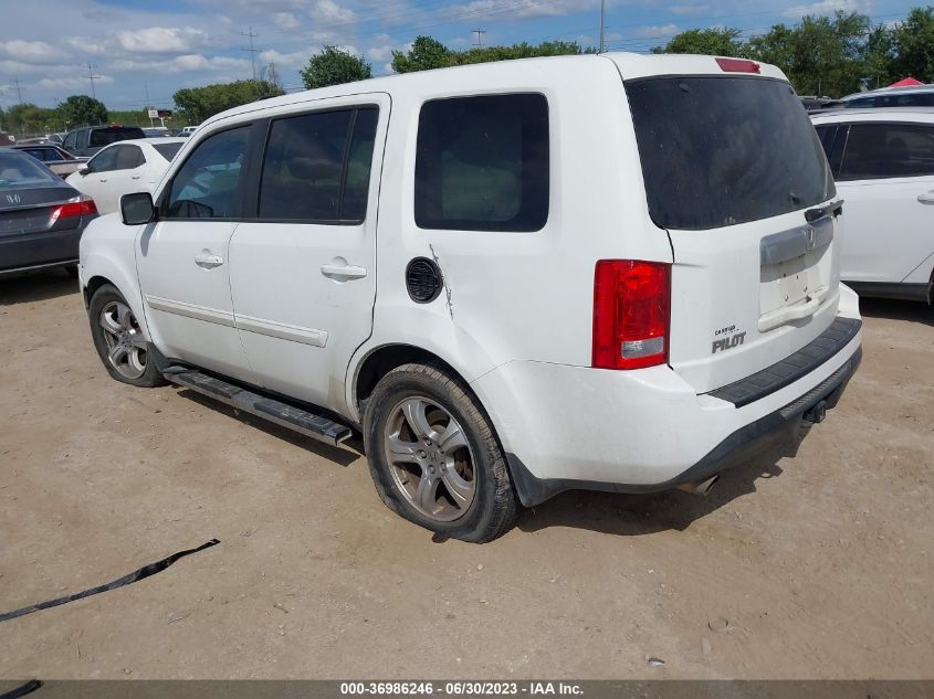 2013 HONDA PILOT EX-L - 5FNYF3H50DB041626