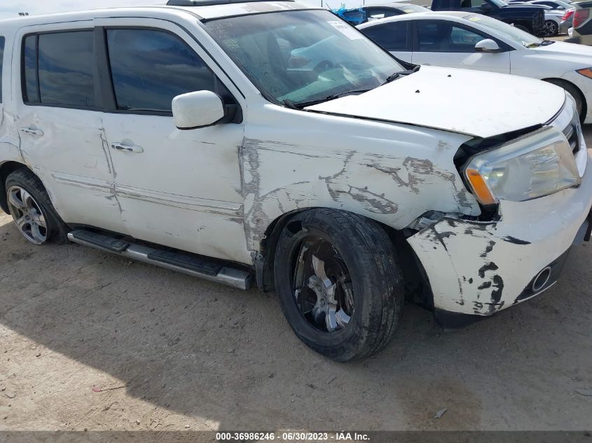 2013 HONDA PILOT EX-L - 5FNYF3H50DB041626