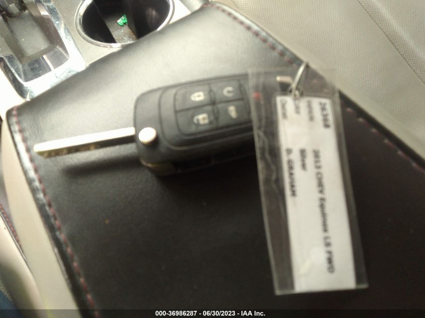 2013 CHEVROLET EQUINOX LT - 2GNALPEK6D1133605
