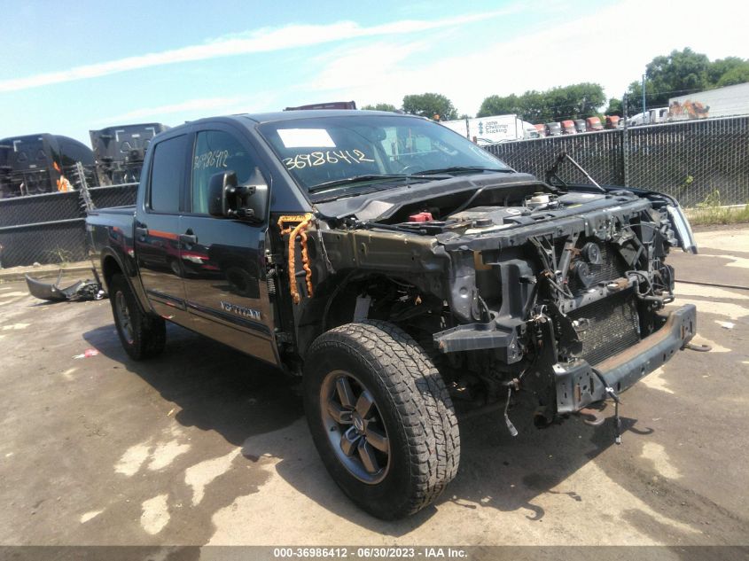 2014 NISSAN TITAN PRO-4X - 1N6AA0EC9EN512562