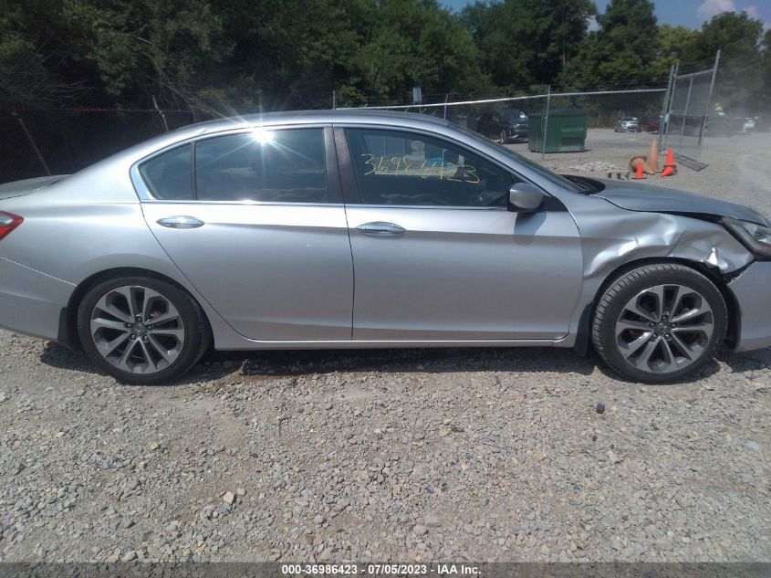 2015 HONDA ACCORD SEDAN SPORT - 1HGCR2F51FA011837