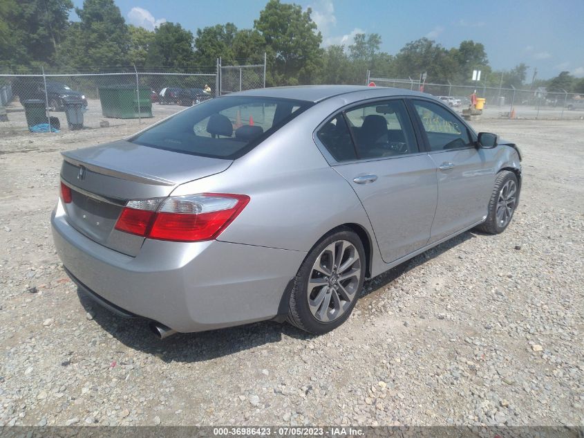 2015 HONDA ACCORD SEDAN SPORT - 1HGCR2F51FA011837