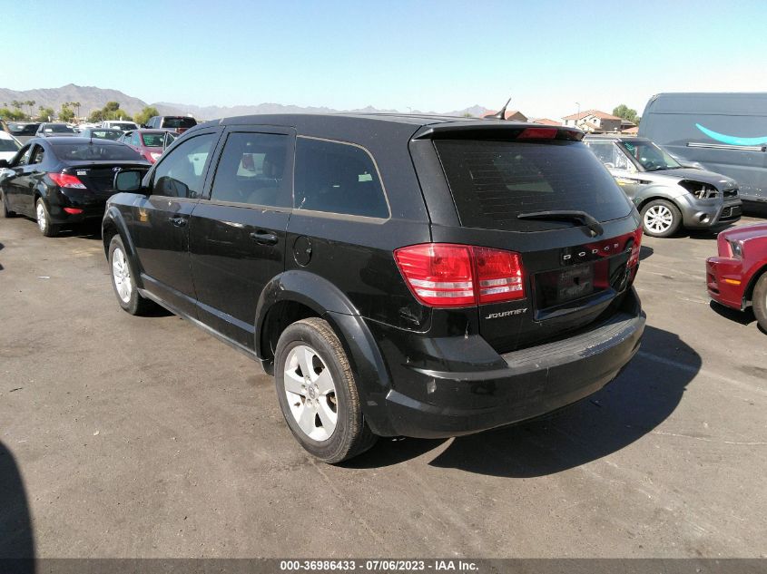 2013 DODGE JOURNEY AMERICAN VALUE PKG - 3C4PDCAB9DT508979