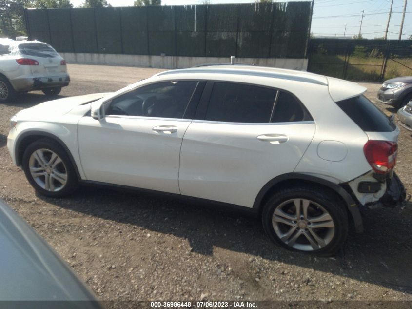 2017 MERCEDES-BENZ GLA 250 4MATIC - WDCTG4GB8HJ313580