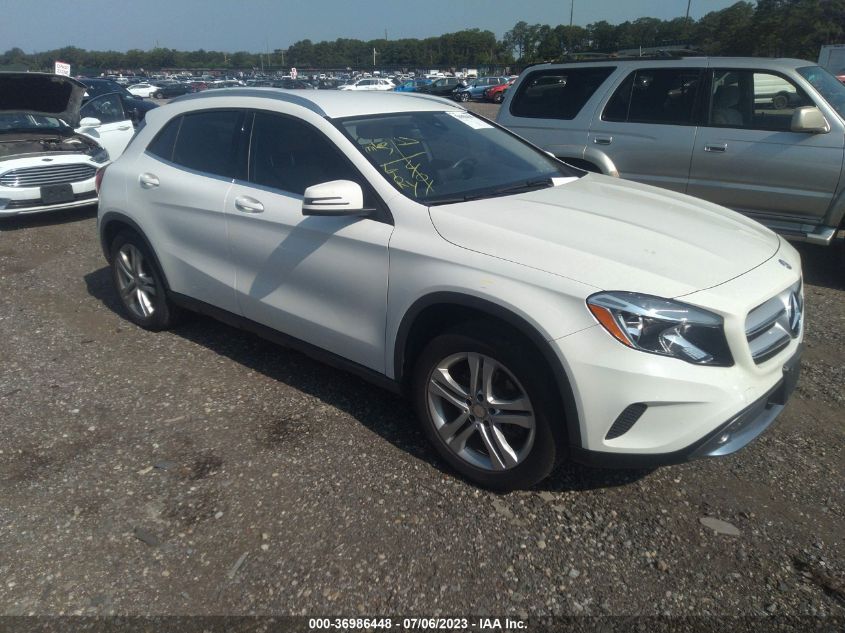 2017 MERCEDES-BENZ GLA 250 4MATIC - WDCTG4GB8HJ313580