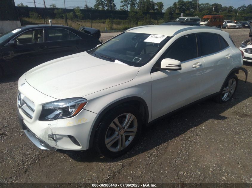 2017 MERCEDES-BENZ GLA 250 4MATIC - WDCTG4GB8HJ313580