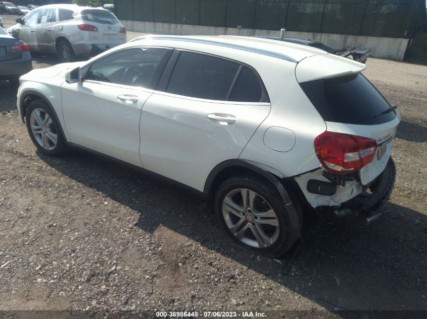 2017 MERCEDES-BENZ GLA 250 4MATIC - WDCTG4GB8HJ313580