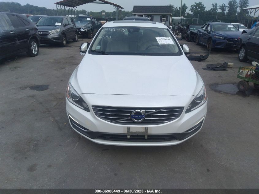 2015 VOLVO S60 T5 DRIVE-E PREMIER - YV126MFB7F1302194
