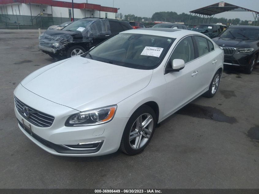 2015 VOLVO S60 T5 DRIVE-E PREMIER - YV126MFB7F1302194