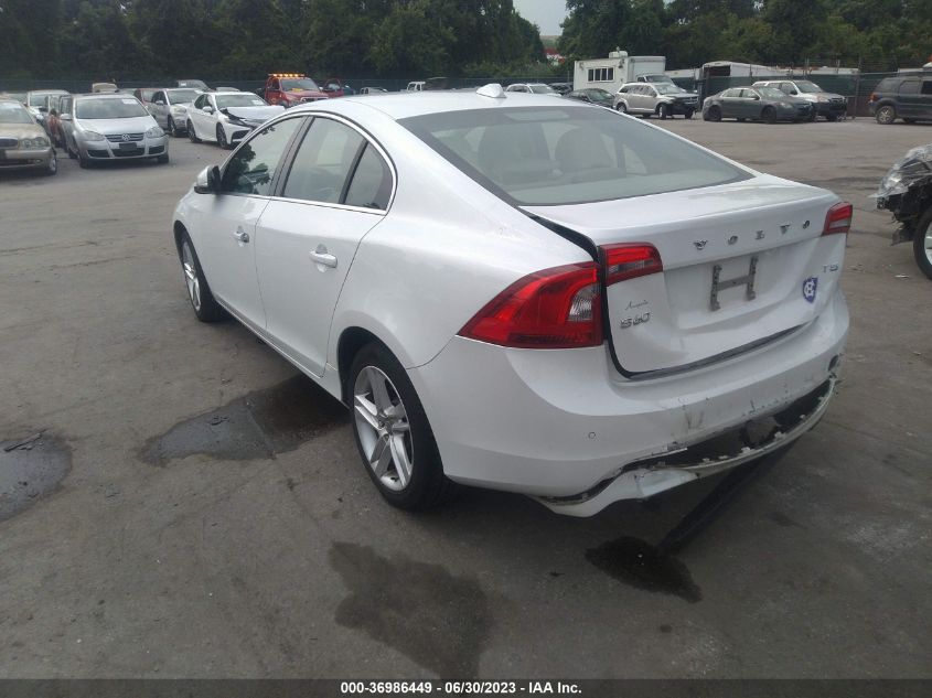 2015 VOLVO S60 T5 DRIVE-E PREMIER - YV126MFB7F1302194