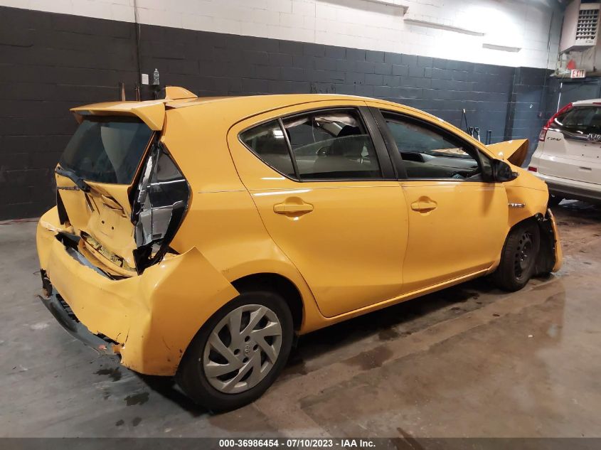 2015 TOYOTA PRIUS C ONE/TWO/THREE/FOUR - JTDKDTB38F1089826