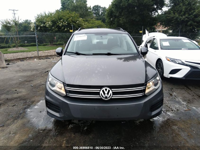 2015 VOLKSWAGEN TIGUAN S - WVGAV7AX5FW613369